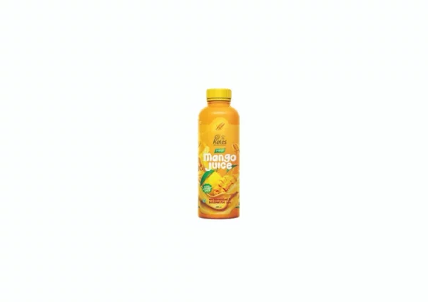 Mango juice bottle with a refreshed look. Buy natural fresh juice online Kales Agro