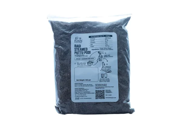 Ragi Steamed Puttu Podi 500 gm