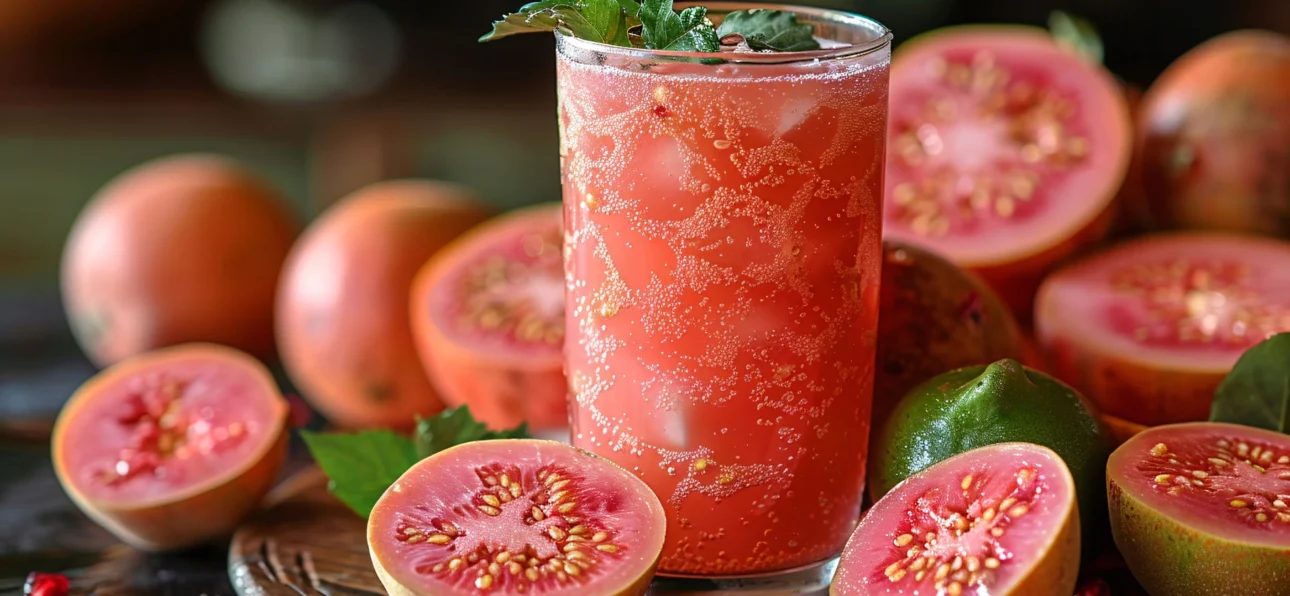 Fresh organic guava fruits harvested naturally by Kales Agro in India