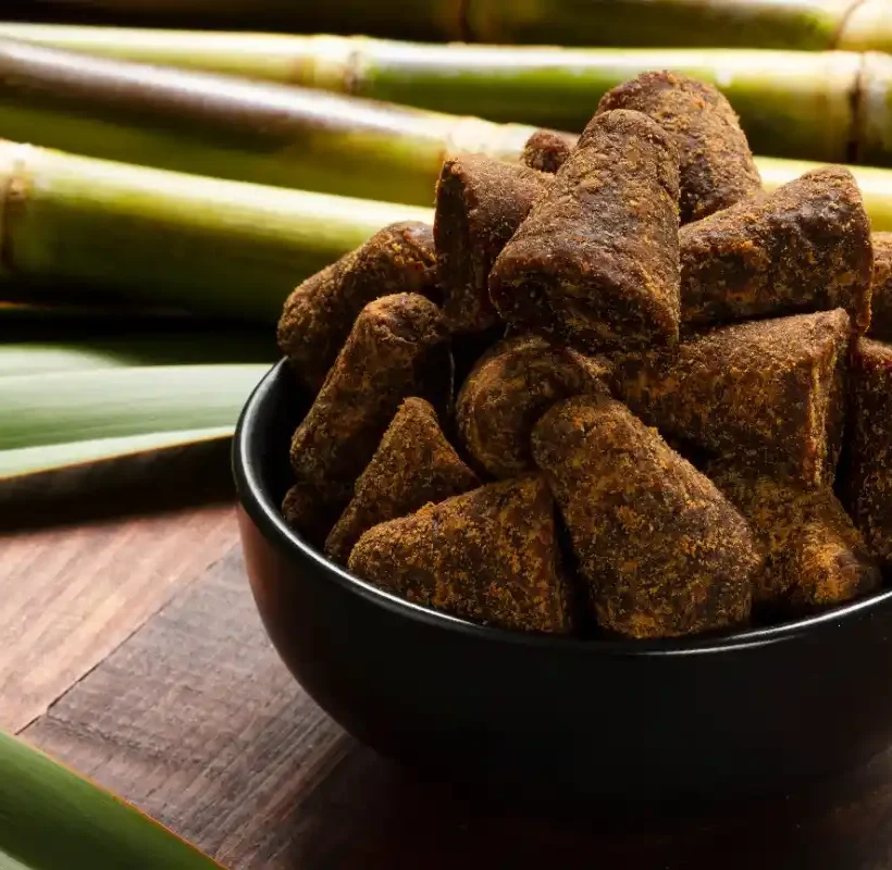 Buy organic jaggery online in Kerala from Kales Agro, made from natural sugarcane.